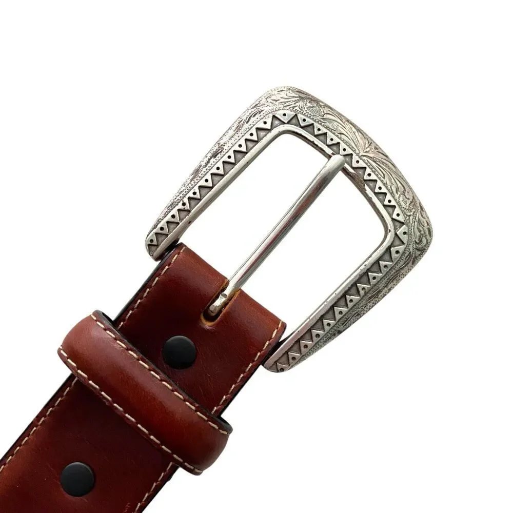Unmarked western leather